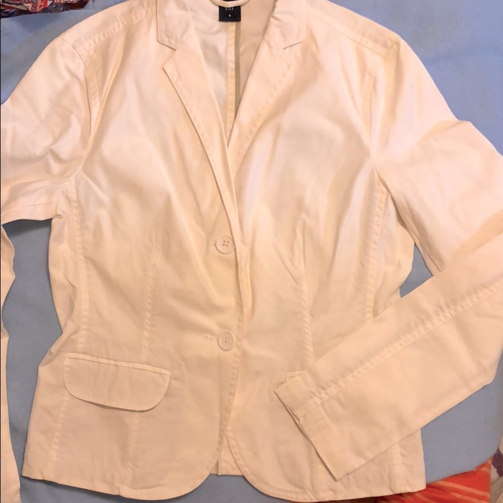 Gap White Blazer